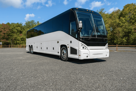 Charter Bus Rental Wayne 56 Passenger Charter Bus